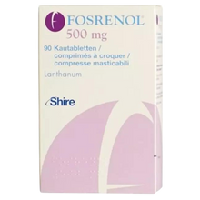 Load image into Gallery viewer, Fosrenol (Lanthanum Carbonate) Chewable Tablets for Chronic Kidney Disease (CKD)
